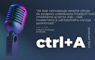 TS NKÚ + podcast: Informatizáciu slovenskej spoločnosti riadime zle, výzvou je zvyšovanie digitálnej gramotnosti