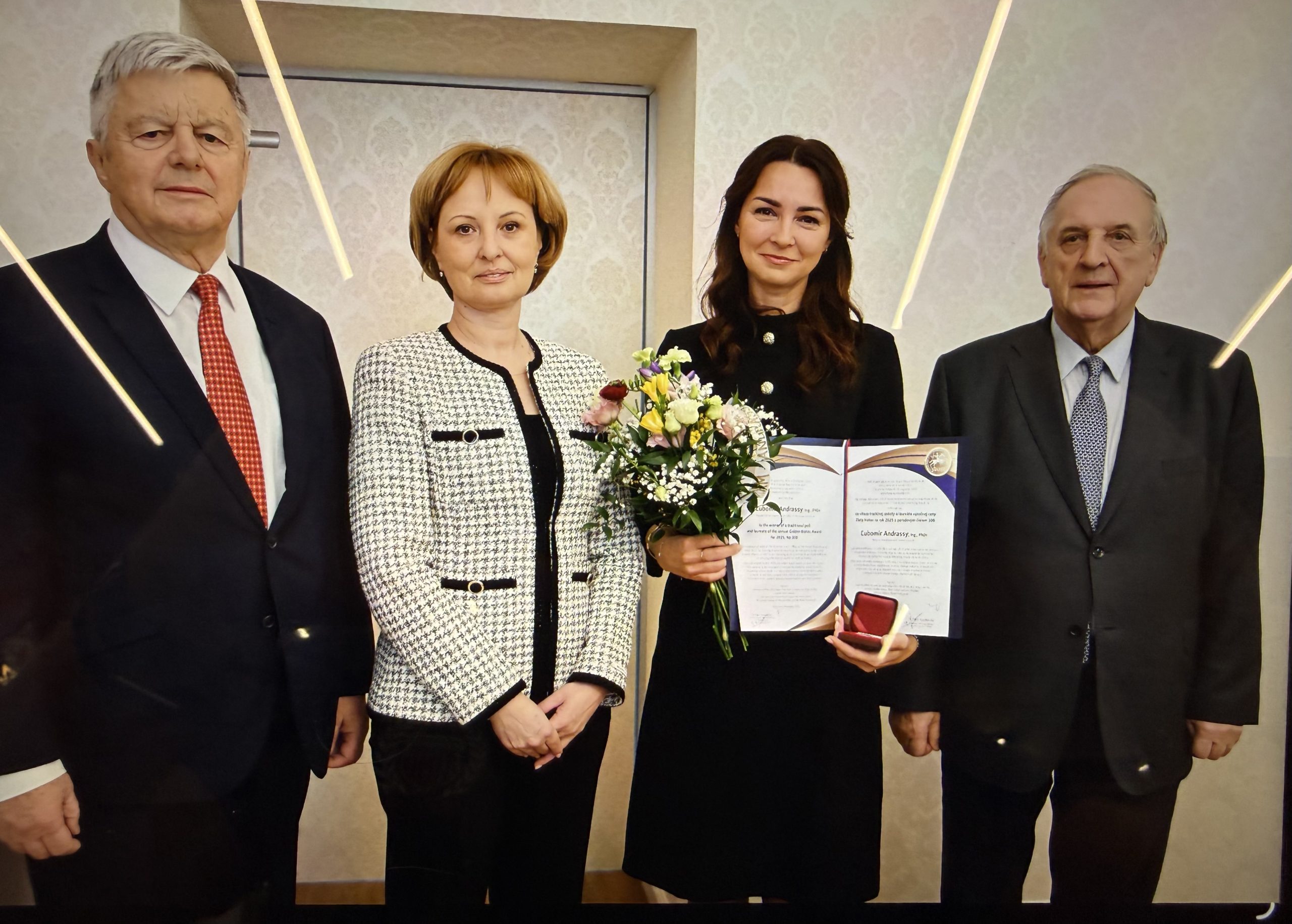 Laureát výročnej ceny Zlatý Biatec 2025 Laureát výročnej ceny Zlatý Biatec 2025